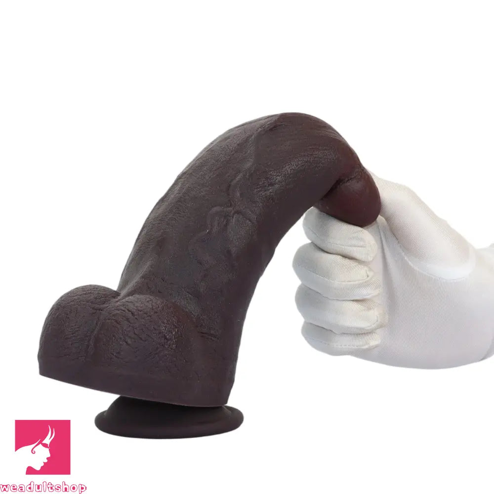9.46in Silicone Big Soft Lifelike Dildo Realistic Skin-like Comprehensive Cock