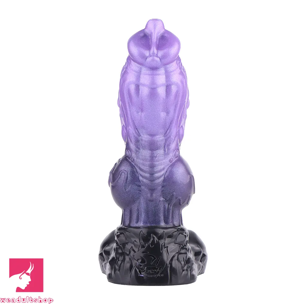 9.05in Tentacle Knot Silicone Dual Density Monster Dildo Anal Stimulator