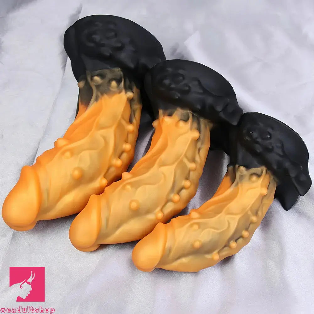 6.54in 7.68in 8.97in Soft Silicone Monster Spiked Dildo Thick Anal Odd Dildo