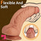 7.87in PVC Lifelike Dildo With Suction Cup Anal Sex Toy For Vaginal Massager