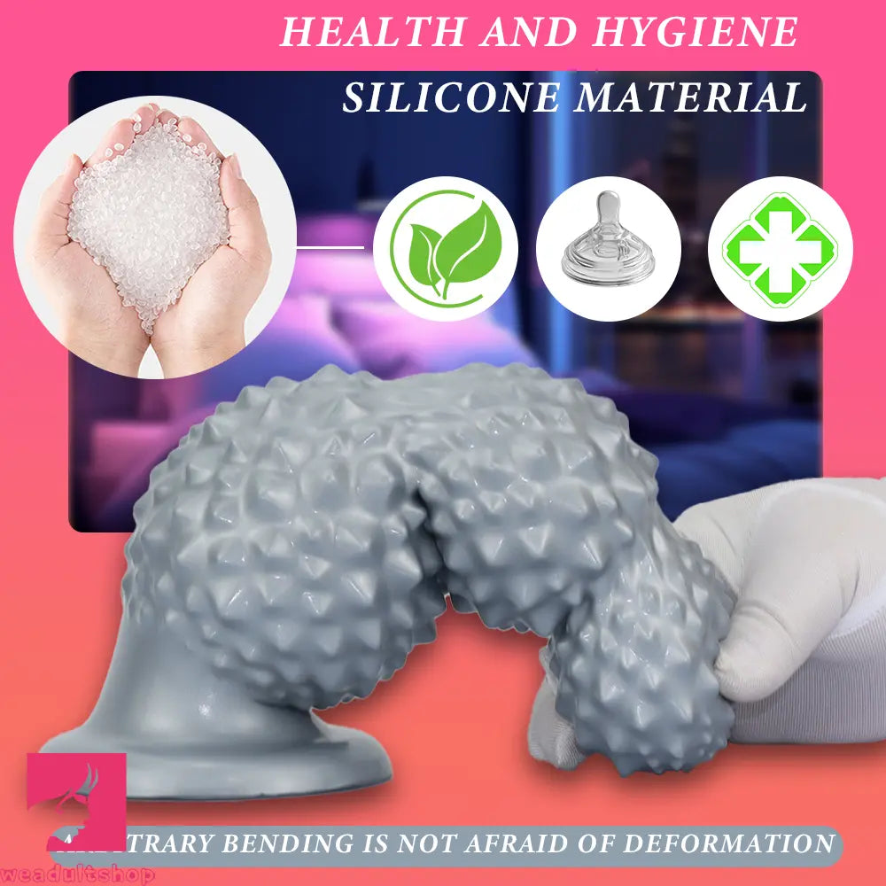 4.52in 6.73in 9.44in Lychee Shape Silicone Soft Butt Plug Dildo Sexy Product