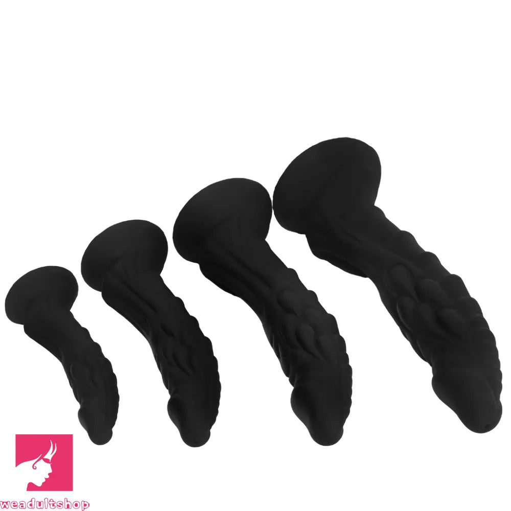 7.28in 9.25in 11.41in 13.38in Dragon Monster Fantasy Soft Silicone Dildo