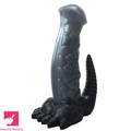 6.69in 9.44in Horse Dinosaur Luminous Monster Soft Dildo For Prostate