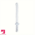 17.7in Super Big Long Sword Dildo With Handle Adult Sex Toy For Clit