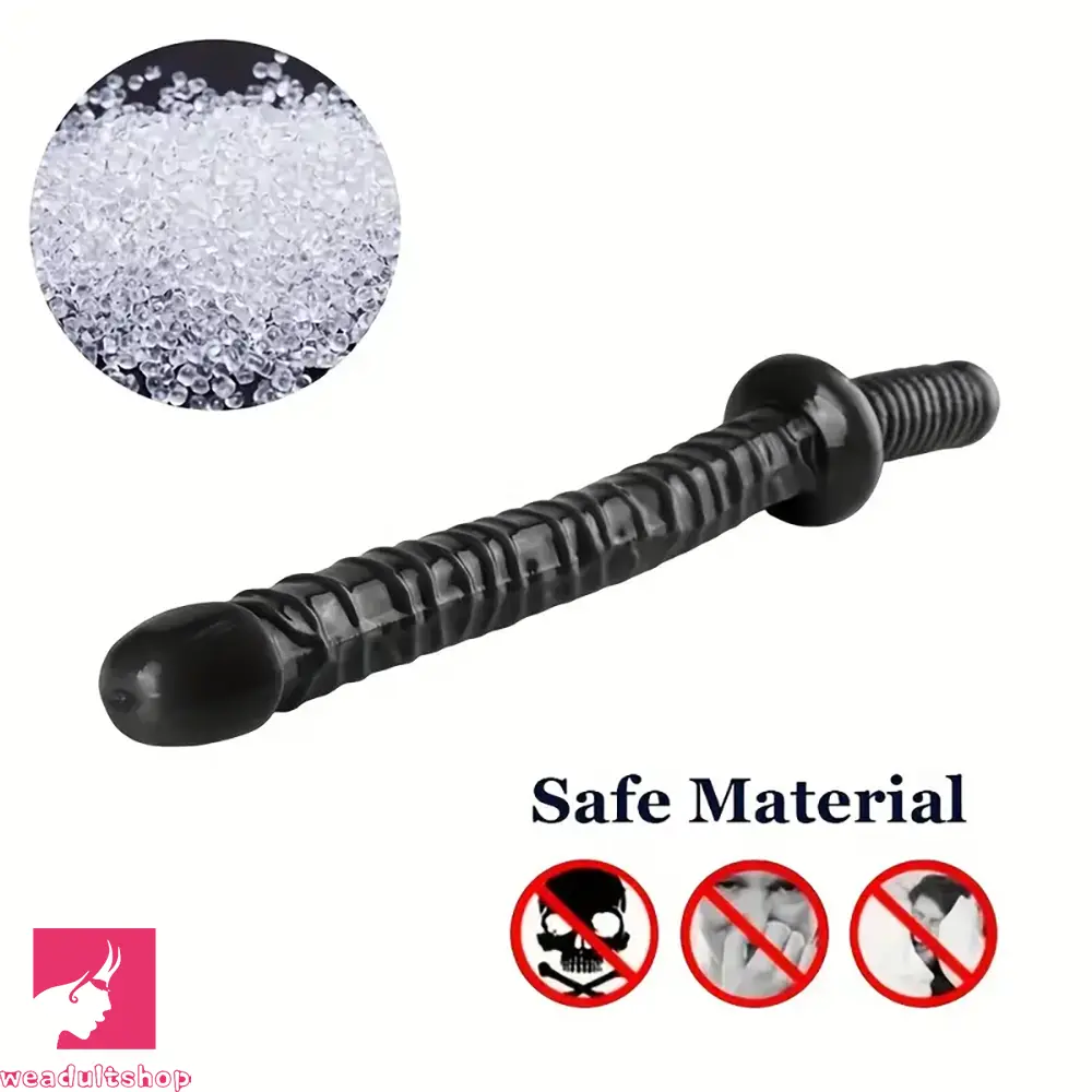 17.7in Super Big Long Sword Dildo With Handle Adult Sex Toy For Clit