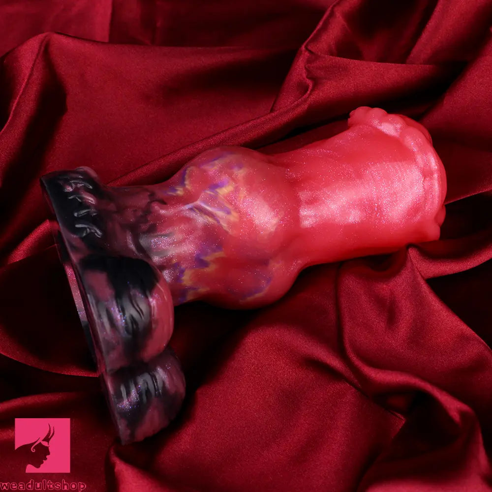 5.43in Horse Knot Silicone Fantasy Dildo For G Spot Sex Anal Toy Play