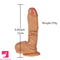 8.66in Big Real PVC Skin Suction Cup Dildo For Sex Toy Sex Advancers