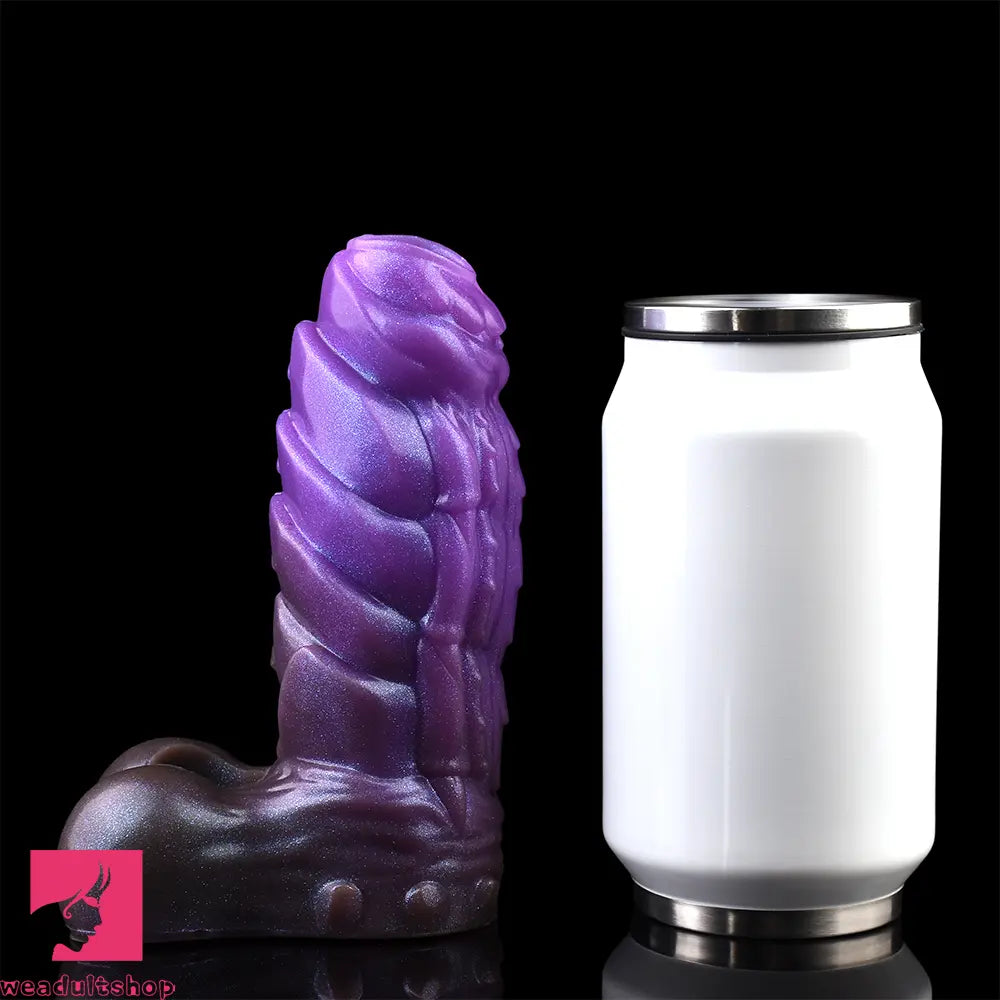 5.66in Dragon Spiked Beast Creature Fantasy Hollow Cock Dildo Sleeve
