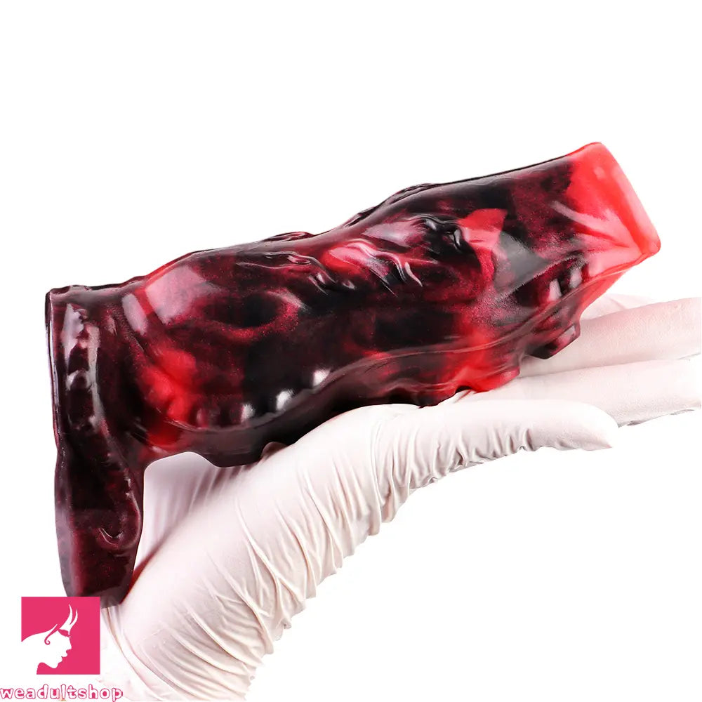 4.96in 5.51in 6.69in Tentacle Animal Soft Dildo Sleeve Cock Sex Extender