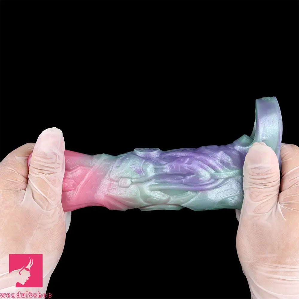 4.72in Nesting Maw SHAZ-3013 Fantasy Hollow Dildo Cock Sleeve Extension