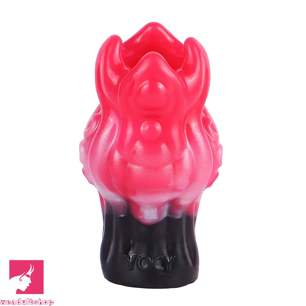 4.4in 5.11in 5.86in Fantasy Tentacle Silicone Dildo Sleeve Crown Top Quality