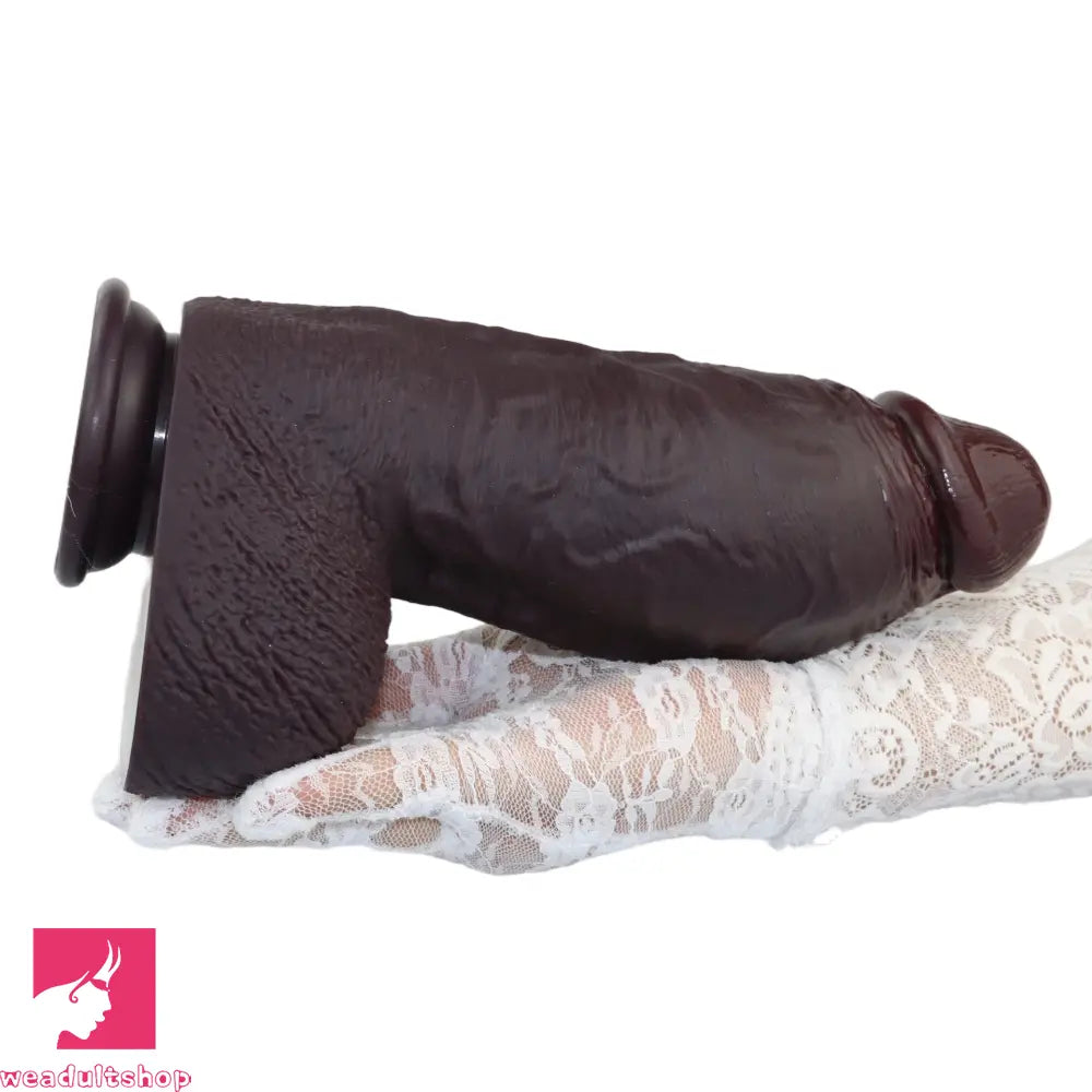 9.64in Real Skin Thick Big Dildo G-Spot Stimulator Anal Dilator Adult Erotic Toy