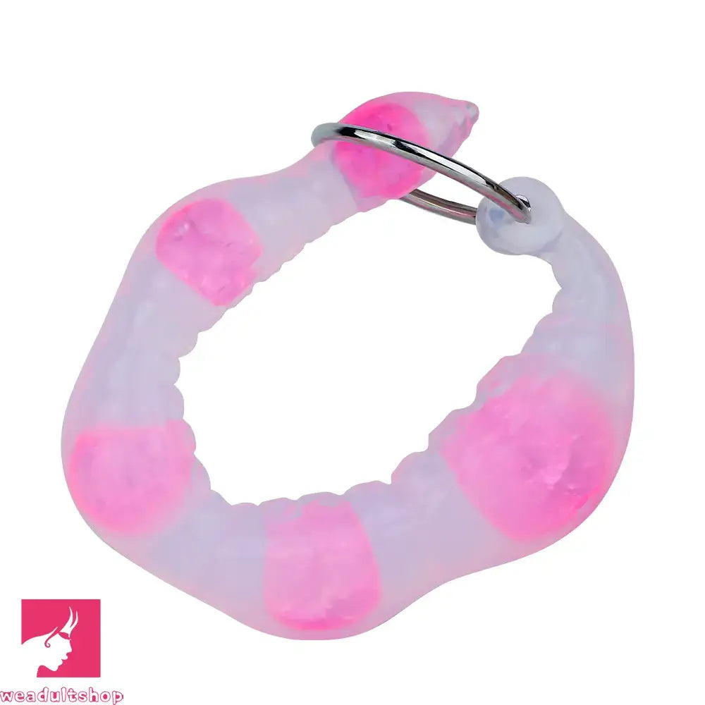 18.9in Silicone Huge Long Anal Beads Dildo Prostate Massage Cock Toy