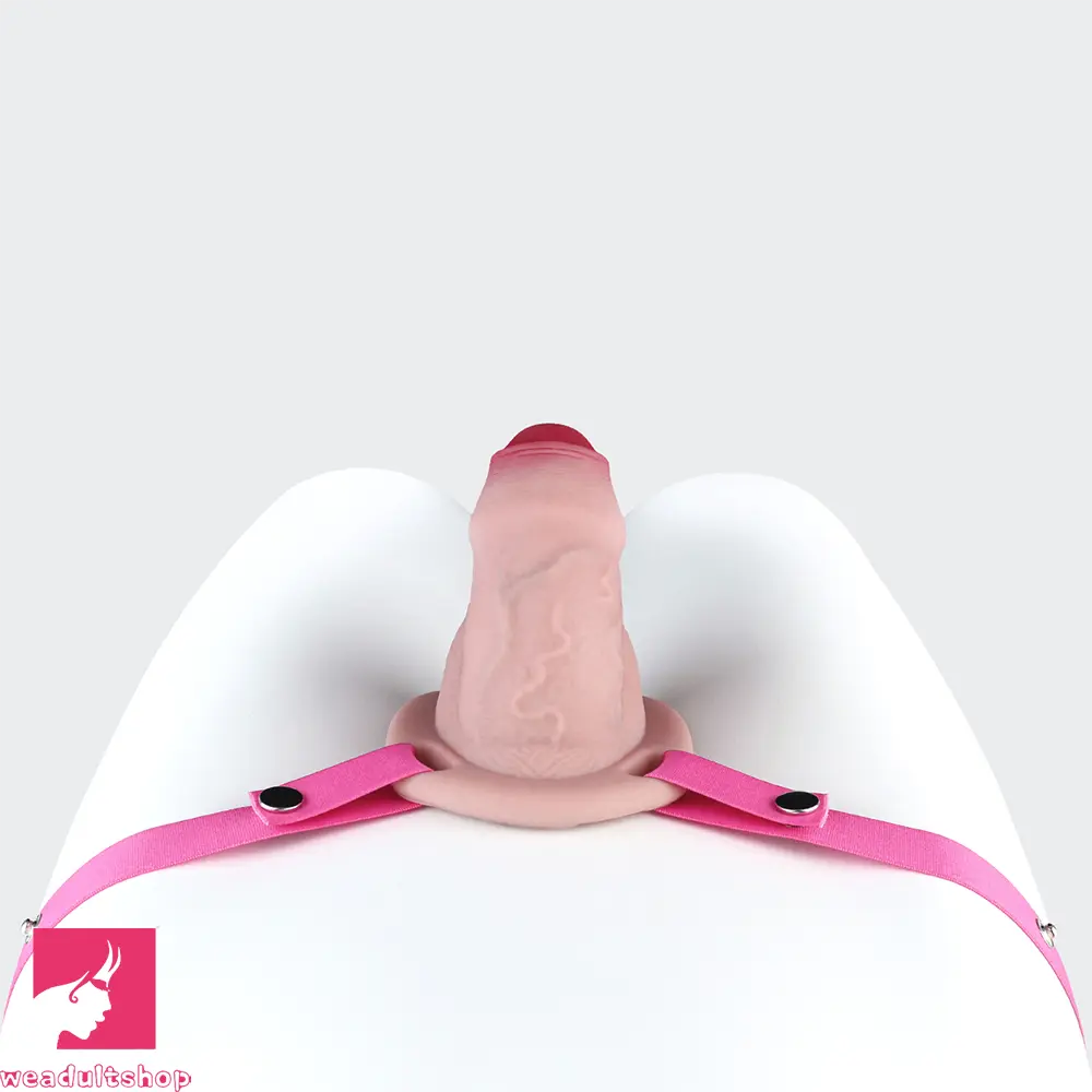 4.72in Real Hollow Chastity Cage Dildo Cock Masturbator Erotic Cock Love
