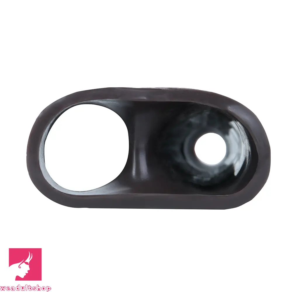 5.59in Realistic Dildo Penis Sleeve Cock Ring For Deep Stimulation Love