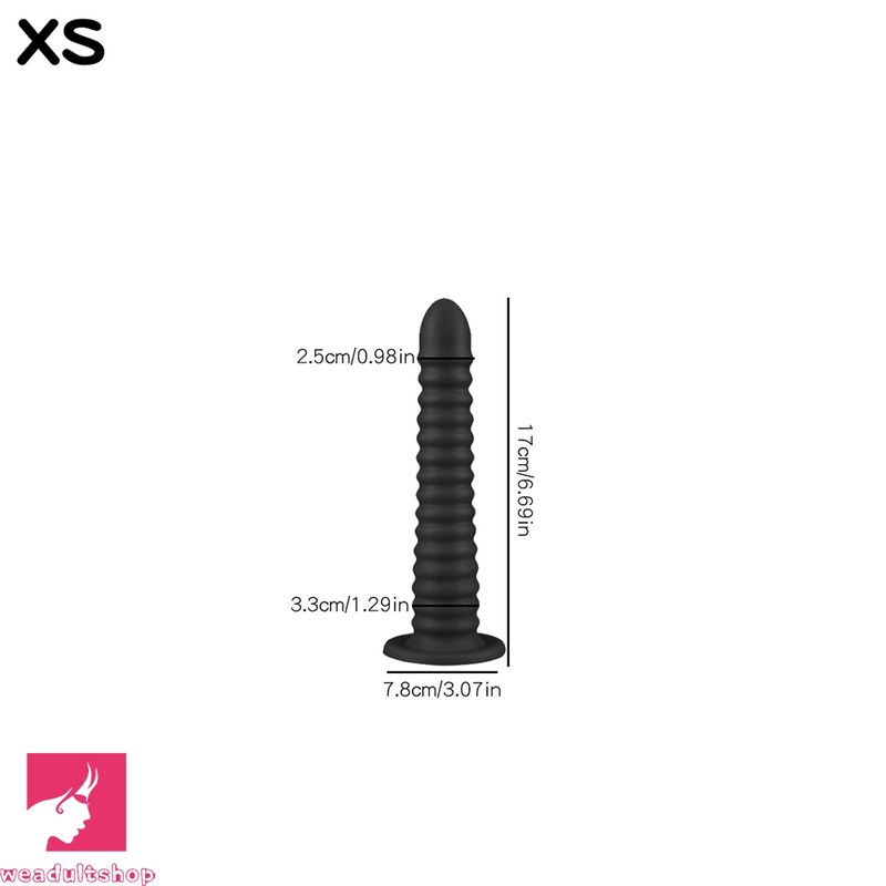 6.69in 9.05in 11in 13.1in Big Silicone Luminous Butt Plug Dildo For Prostate
