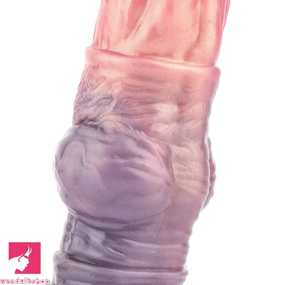 6.92in 8.34in 10in Horse Knot Silicone Dildo Sleeve For Sexual Wellness