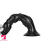 8.07in 11.22in Wearable Anal Beads Practice Dilation Big Black Cock Dildo