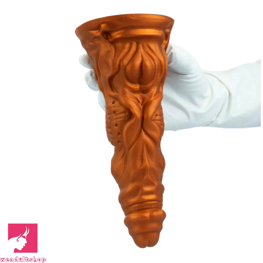 8.66in Monster Fantasy Big Dildo Anal Plug Cock Love Training Fun Masturbator