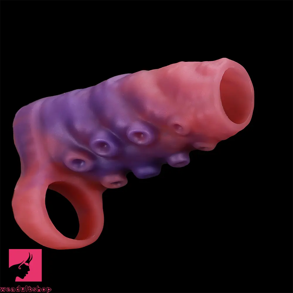 3.14in 4.13in 5.11in Tentacle Small Dildo Sleeve Adult Male Pornographic Tool