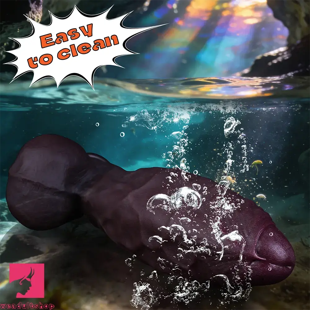 5.91in 7.48in 8.86in 10.43in Realistic Silicone Uncut Thick Dildo Sex Love Toy