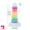 7.67in 7.87in 7.99in Transparent Luminous Dildo Realistic Anal G Spot Dildo