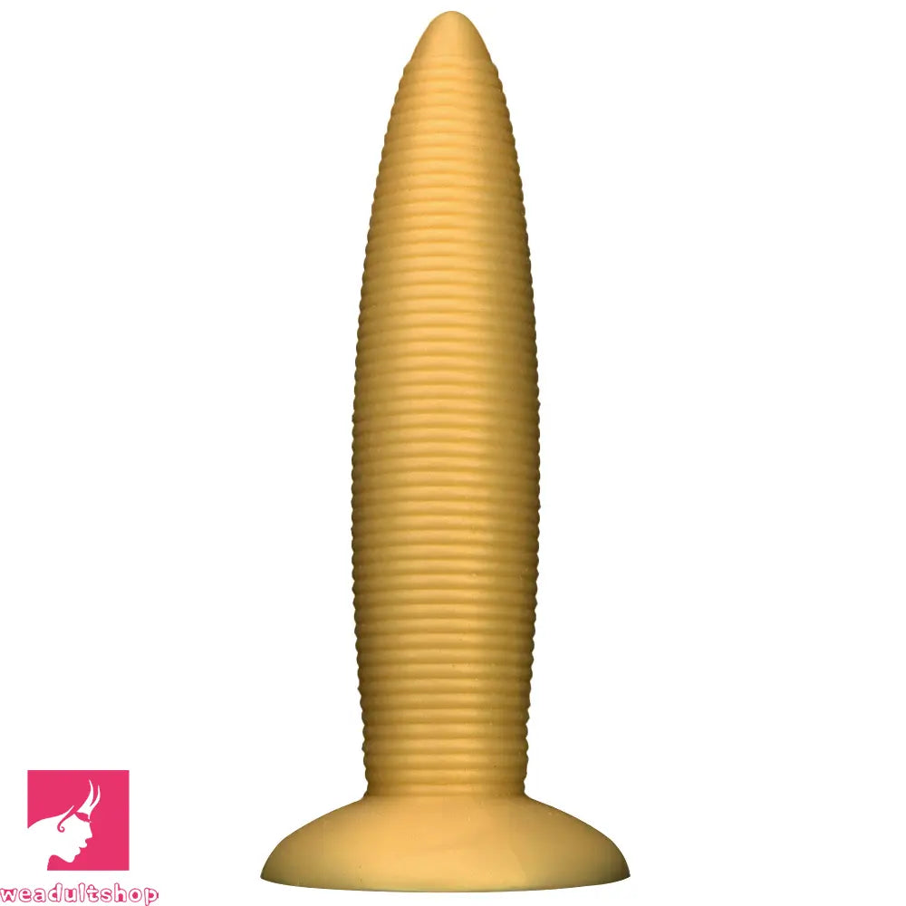 13.38in 14.96in Pointed Large Long Threaded Anal Plug Dildo For Anal Sex