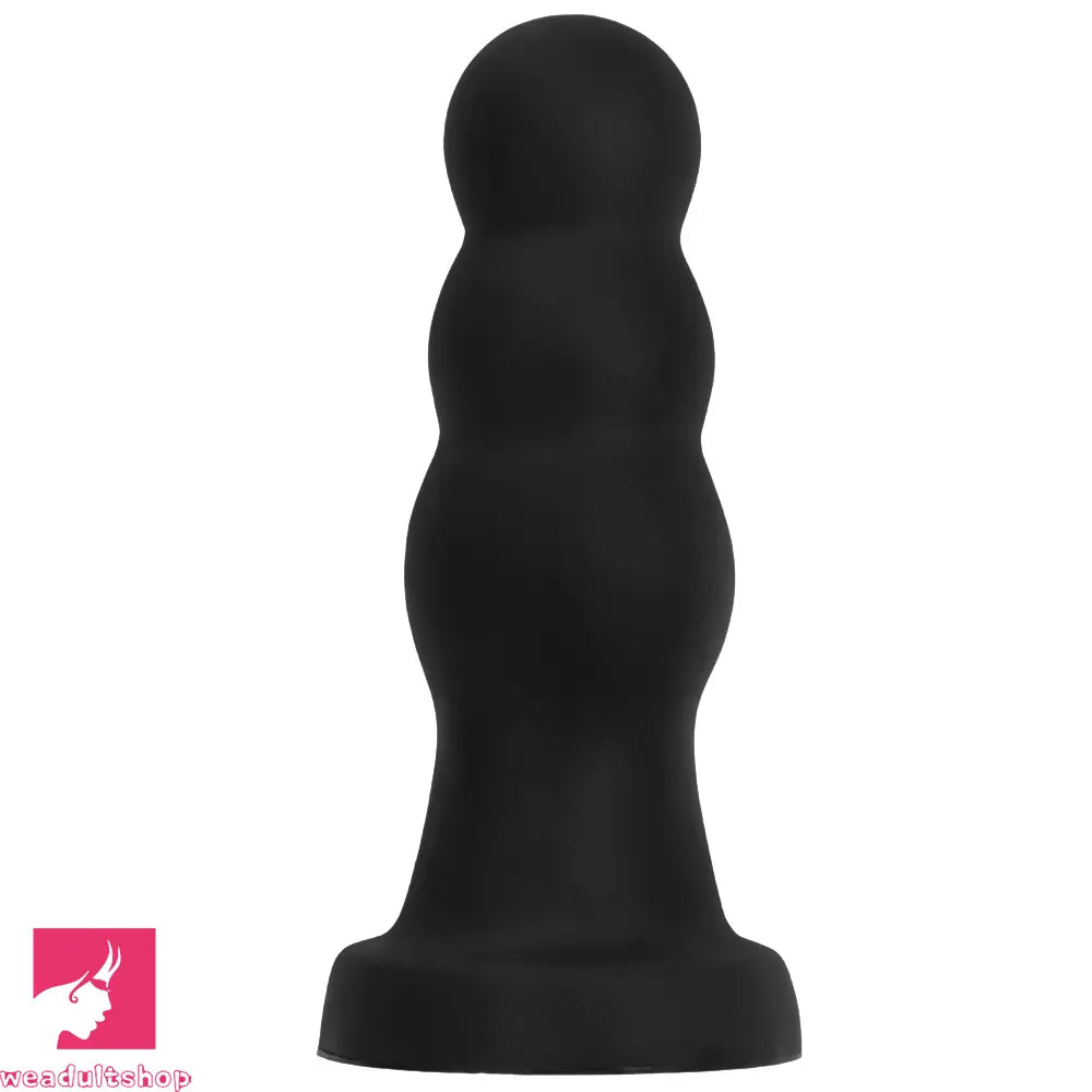 7.08in 8.85in 11.02in Soft Pull-bead Anal Plug Extra Large Thick Cock Dildo
