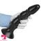 8.07in 11.22in Wearable Anal Beads Practice Dilation Big Black Cock Dildo