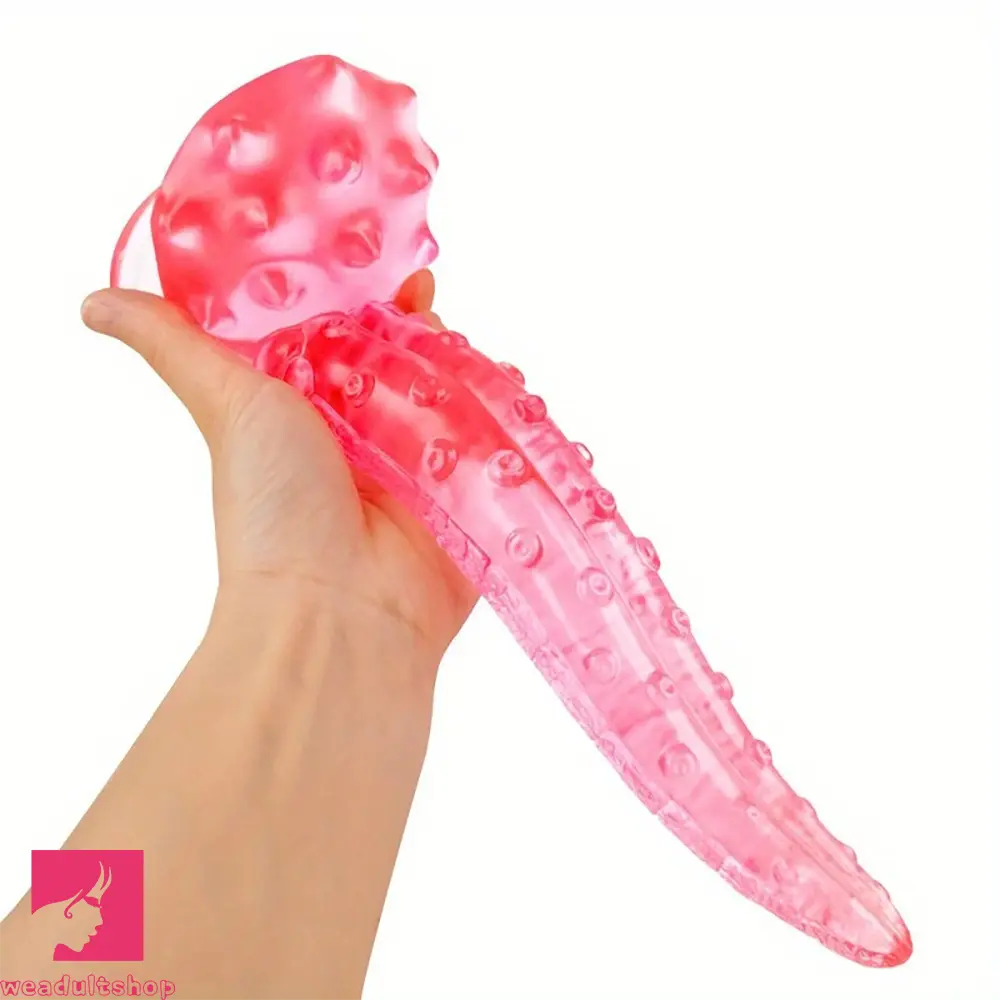 9.5in 14.2in Octopus Tentacle Big PVC Dildo For Anal Sex Expansion Game