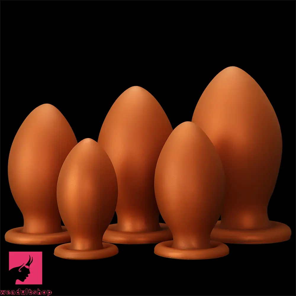 4.72in 5.51in 6.29in 7.08in 7.87in Rugby Silicone Butt Plug Dildo Adult Cock