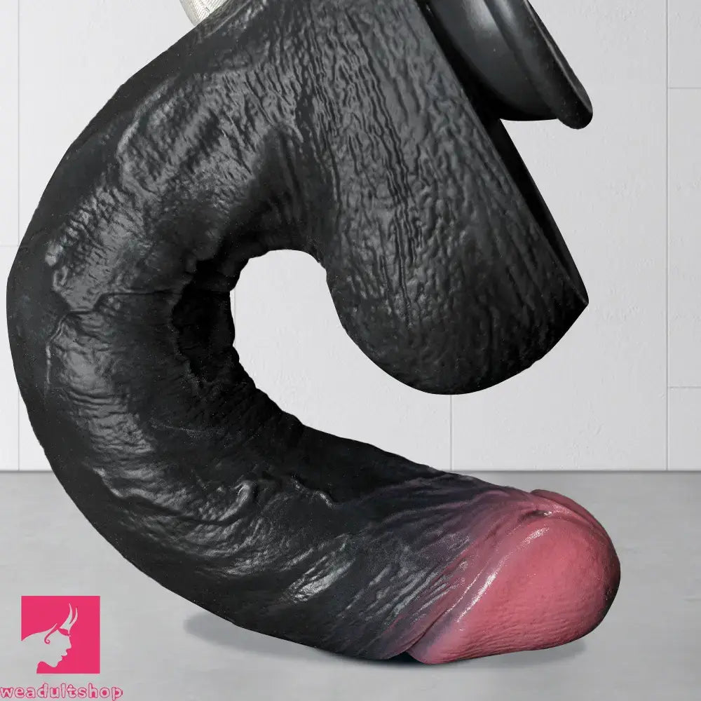 7.87in 10.03in 11.88in Dual Density Silicone Lifelike Big Dildo Love Dilator