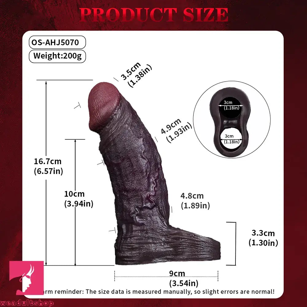 6.57in Durable & Reusable Design Dildo Sleeve For Enhanced Pleasure Love