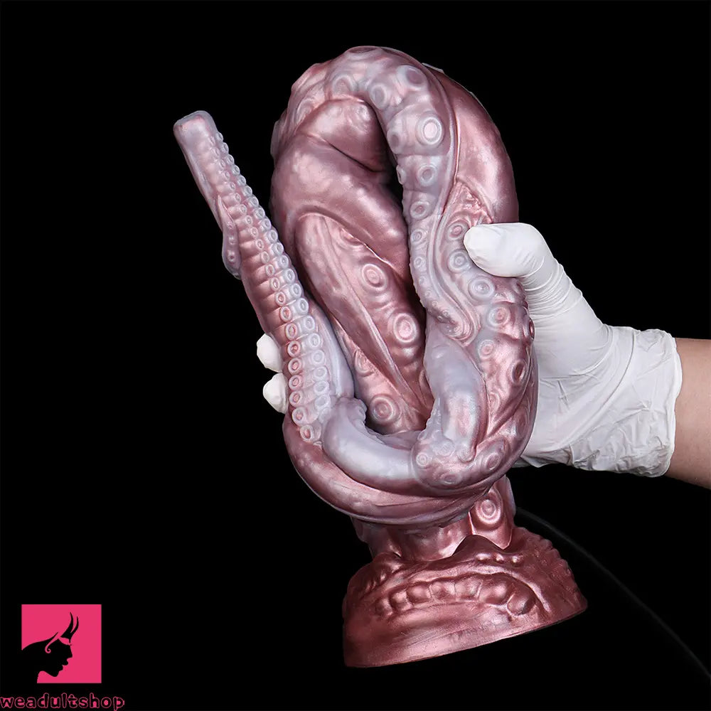 25in Tentacle Huge Long HD Camera Dildo Silicone Adult Toy Anal Stimulation