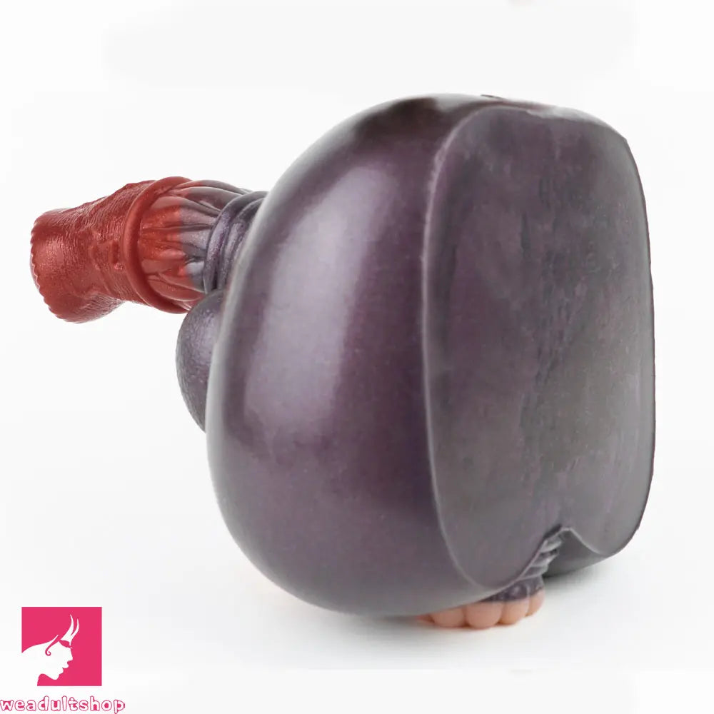 7.67in Silicone Odd Horse Dildo Masturbator Heavy Duty Suction Cup