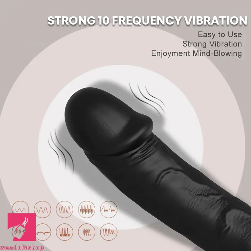8.66in Black Big Vibrating Dildo Automatic Electric Adult Love Toy 8.66in Black Big Vibrating Dildo Automatic Electric Adult Love Toy
