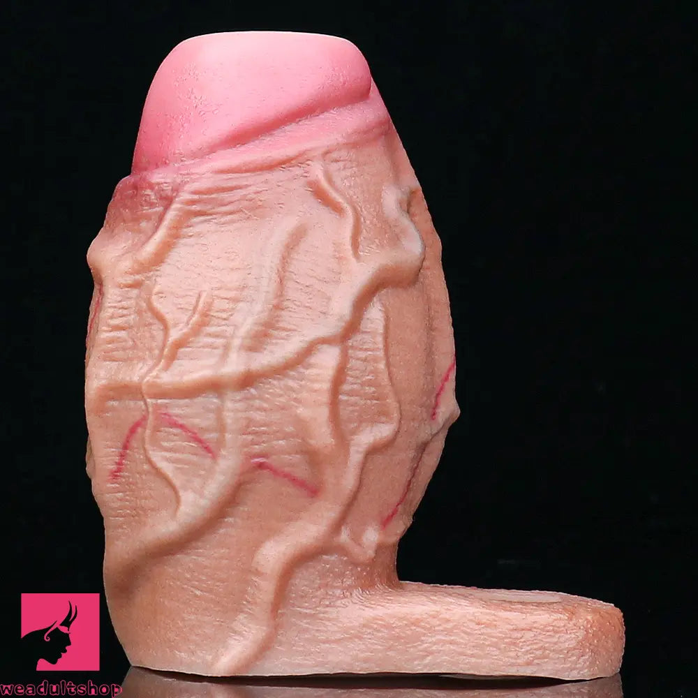 3.93in Realistic Penis Cock Dildo Small Sleeve Extender For Big Penis Toy