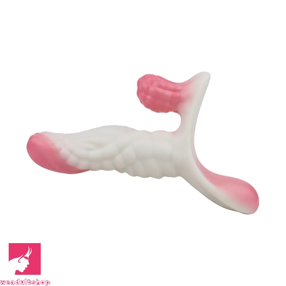 5.83in Dragon Scale Monster Wearable Strap on Vibrating Anal Dildo
