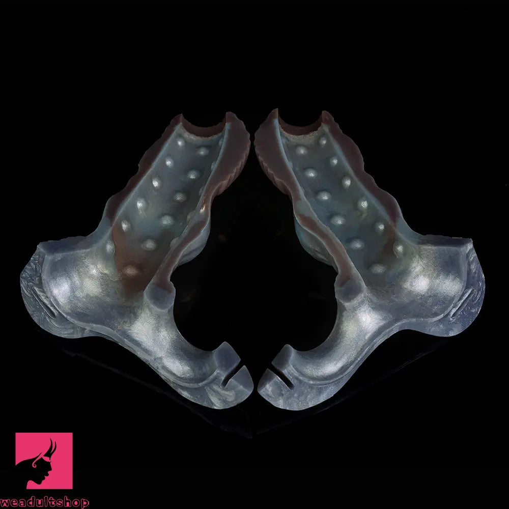 6.85in Monster Knot Strap on Hollow Silicone Dildo Sleeve For Adult Love