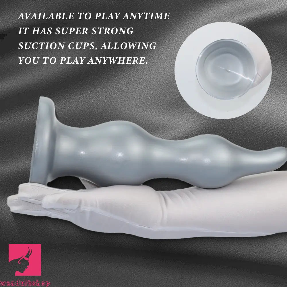 7.28in 9.84in 11.81in Silicone Soft Anal Plug Dildo Clitoris Anal Cock Dilator