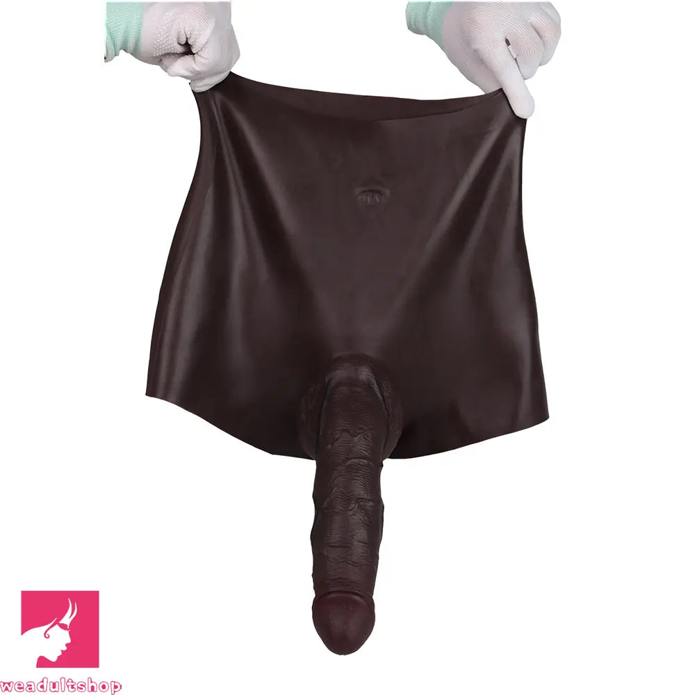 9.65in Ergonomic Design Hollow Strap on Dildo Panty For Entertainment