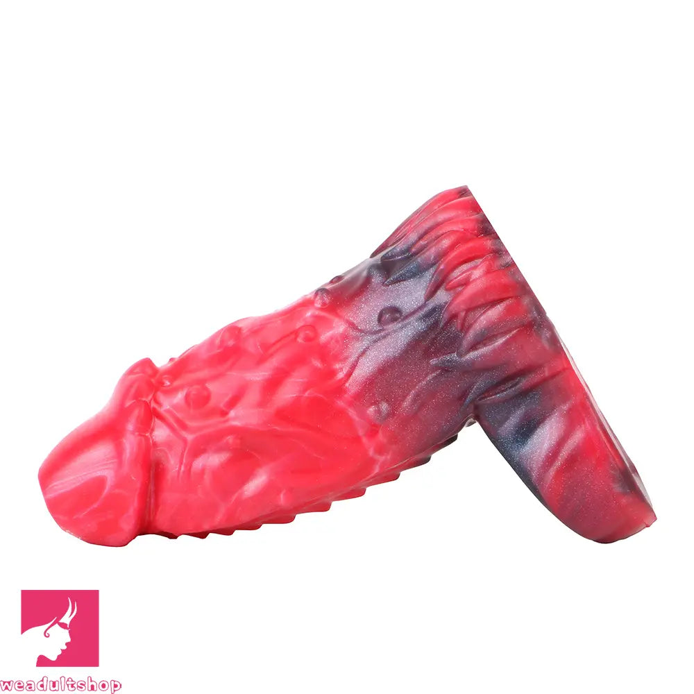5.78in Silicone Soft Hollow Dildo Built-in keel Vibration Remote Cock Sleeve