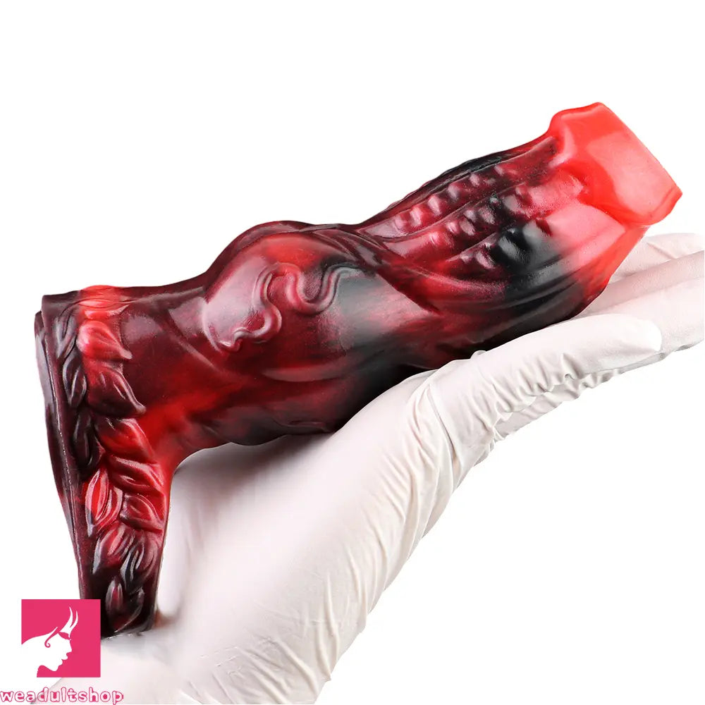 4.8in 5.59in 6.69in Dog Knot Animal Soft Dildo Sleeve Cock Extender Sex Toy