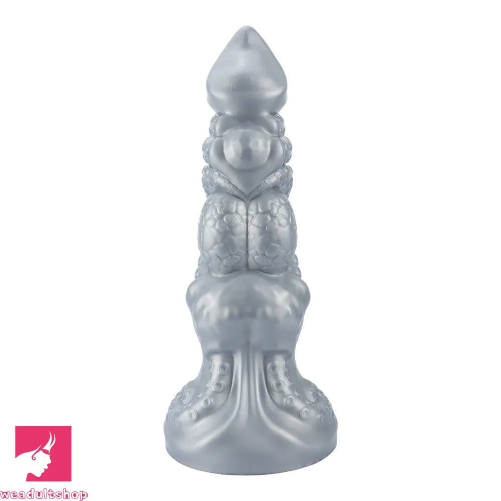 6.69in 9.05in 11.02in Dragon Tentacle Monster Silicone Butt Plug Solo Dildo