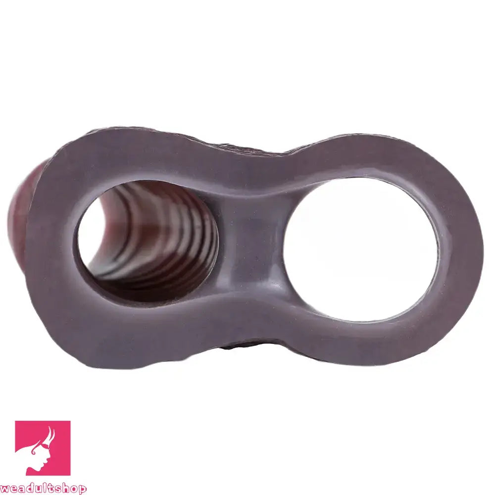 3.94in 4.61in 5.87in 6.5in Real Silicone Cock Sleeve Dildo Adult Cock Toy