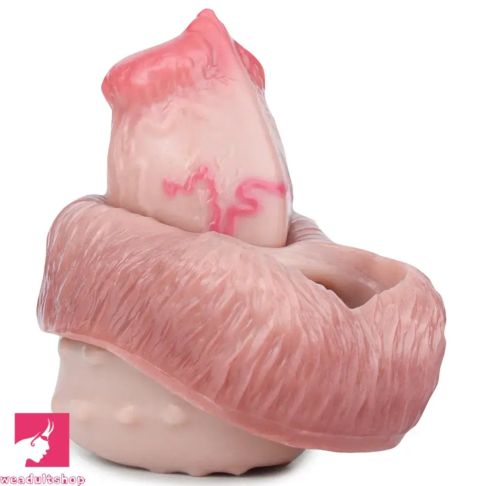 5.74in 6.53in 7.16in Realistic Dog Dildo Sleeve Enhance Intimate Love Toy
