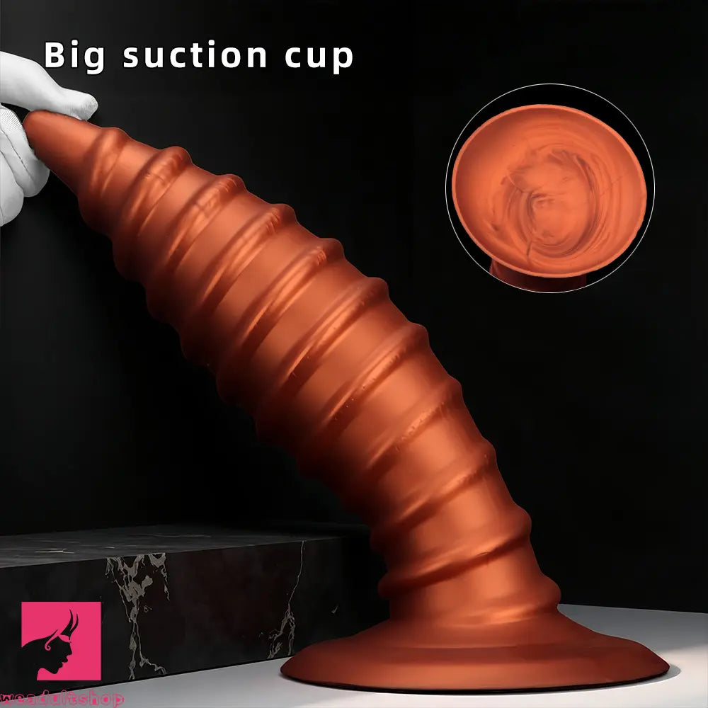 10.23in 12.2in 14.17in Extra Large Long Silicone Tip Anal Plug Penis Dildo