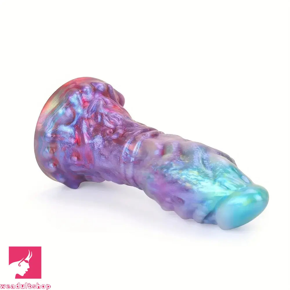 8.07in 9.17in 10.7in Silicone Fantasy Creature Capricorn Odd Monster Dildo