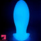 4.52in-8.66in Luminous Soft Luminous Glowing Dildo Prostate Anal Plug