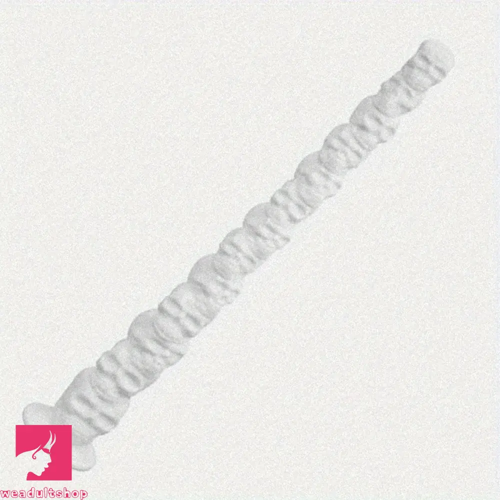 17.7in White Monster Skull Silicone Huge Fantasy Dildo For Deep Exploration
